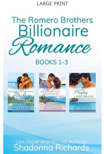 The Romero Brothers (Billionaire Romance) Books 1-3