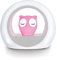 ZAZU Lou Eulen-Nachtlicht - Vertreibt Dunkelheit, Automatische Abschaltung, Weinsensor, Einstellbare Helligkeit, Cry-Activated, Baby Schlafhilfe-Geschenk