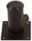 BrackenStyle Parasol Fixing Cup - Max Parasol Pole Diameter 50mm - Garden & Business Suitable (Black)