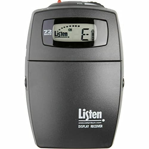 Listen Technologies LR-400-072 Portable Display RF Receiver (72 MHZ)