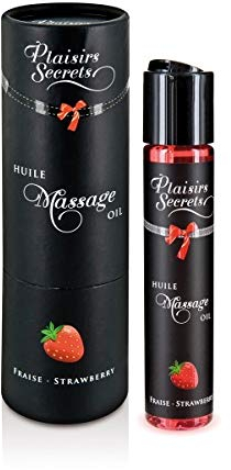 Aceite de Masaje Erótico Plaisirs Secrets 59 ml Fresa