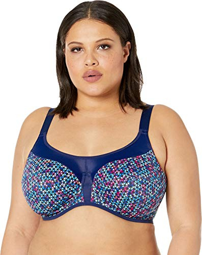 Elomi 8041 Energise U/W Full Cup Supportive Multiway J Hook Sports Bra
