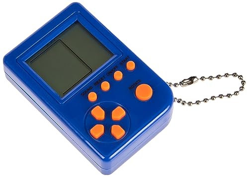 Legami - Pocket Arcade Game - Mini Console Portable, Bleu