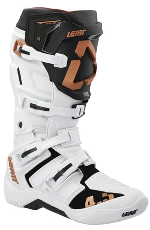 Leatt 3021100224 Stivale 4.5, Us11/Uk10/Eu45.5/Cm 29.5, Bianco