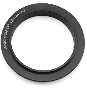 Adaptador retro de 49 mm -AF para montura Sony Alpha A (y Minolta AF) Mount Camera Body,A900,A230,A330,A380,A550,A500,A850,A450,A290,390,A560,A580,Minolta 5D 7D, 7, 9x, 7x, 5x.