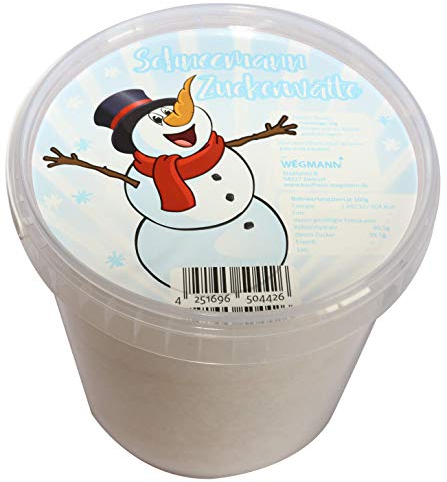 Zuckerwatte | Schneemann im Eimer | Premium Qualität - Wegmann