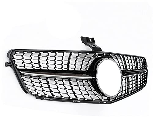 TOOWGM Auto Anteriore Stella Griglia Paraurti Griglia Per Mercedes Benz Classe C W204 2008 2009 2011 2012 2013 2014 styling (Verde Erba)