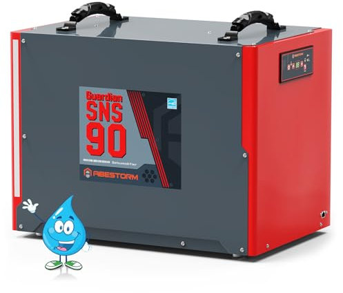 Abestorm Crawl Space Dehumidifier 198 PPD Commercial Dehumidifier with Pump and Dehumidifier Drain Hose for Basement Industrial Whole House Dehumidifier, Energy Star, Optional Remote Monitoring