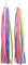 Egurs Fahrradlenker Streamer 1 Pair Kinder Fahrrad Luftschlangen Fahrrad Griffe Ribbon Bunte Quasten Bänder Dekoration Kids Fahrrad Zubehör Kinder Roller Deko für Jungen Mädchen Regenbogen 1#