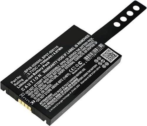 CoreParts Ersatzteil Battery 4.07Wh Li-ion 3.7V 1100mAh Black for Datalogic, MBXPOS-BA0468