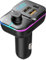 Bluetooth Car Adapter 5.3V FM Transmitter with Dual USB Charger,QC3.0 Fast Charging Car Kit,Hands-Free Calling,Car Radio Audio Receiver-Compatible with iPhone,Samsung,Android