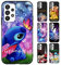 Personalisierte Handyhülle für Samsung Galaxy A53 5G Hülle 6,5,Anime Stitch Motiv Personalisiert Benutzerdefinierte Name Text Individuelle Case Weiche TPU Stoßfest Silikon Custom Schutzhülle