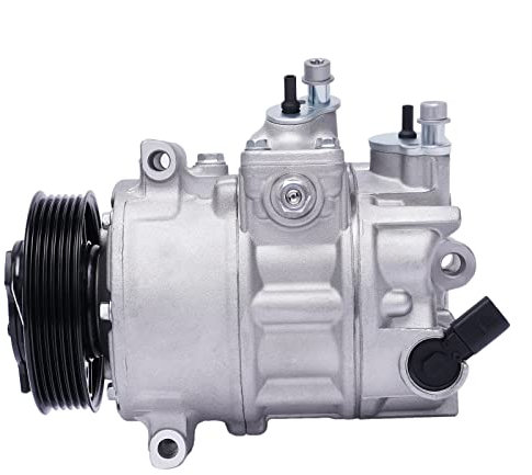 Kit de compresor, potencia de aspiración, velocidad del motor, reductor de presión, manómetro, lubricación con aceite, compresor de aire acondicionado, compatible con compresor climático, color
