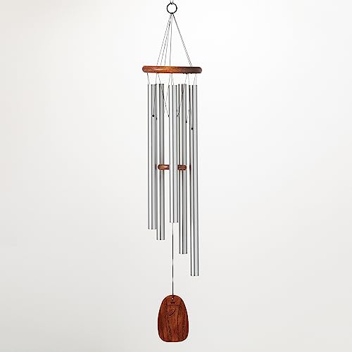 Woodstock Windspiel für draußen, Gartendekoration, Terrassen- und Veranda-Dekoration, Barbershop Harmony Chime, 101,6 cm (BHS)