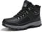 ARRIGO BELLO Uomo Stivali da Neve Invernali Scarpe Allineato Pelliccia Caloroso Caviglia Piatto Stivaletti Sportive Boots Escursionismo 41-46 （P nero, 45 EU）