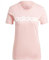 adidas Damen Essentials Slim Logo Tee, semi pink Spark, L