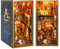 Cuteefun DIY Miniatur Puppen Haus, Book Nook DIY, Buch Ecke Bücherregal Einsatz, Dekoration Machen Sie Ihre eigenen Handwerk Haus Modell Geburtstag (Mira Magisches Haus)