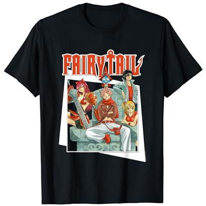 Fairy Tail Manga Alles Rote Team Natsu T-Shirt