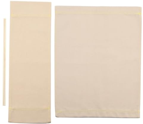 GORGECRAFT Stuhl-Ersatz Leinen Beige Lässig Regisseur Film-Stühle Bezüge Kit Regiestuhlbezug egiestuhl Canvas Ersatzsitz Tragbare Klappstühle Abdeckung Direktoren Stuhlhusse für Home Director Stuhl