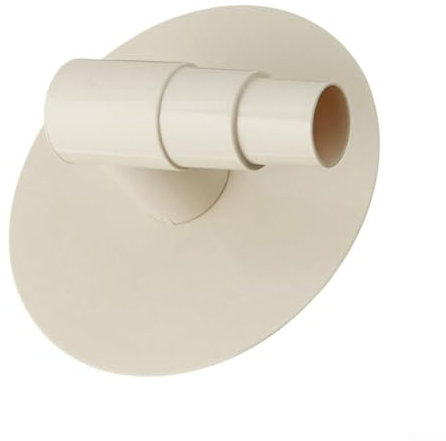 Pool Skimmer Vakuumplatte, Ersatzbogen & Platte Low Profile Skimmer Vac Adapter Kunststoff Pool Vakuumplatte mit 90° Winkel Ersatzschlauch Winkeladapter