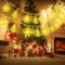 OWill Luces Navidad Pilas, Luces Navidad Interior 6M 40 LEDS Luces de Navidad Exterior, Adornos de Navidad Luces Navidad Exterior Pilas Decoracion Navidad