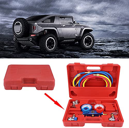 R134a-Verteilermessgerät-Set, Professionelles Klimaanlagen-/Klimaanlagen-Werkzeug für Kfz-Tests