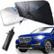 Parasol Coche Delantero 135 x 73 cm - Protección Rayos UV, Sol Paraguas Plegable, Compatible con SUV, Camión y Coche, Fácil de Usar y Guardar