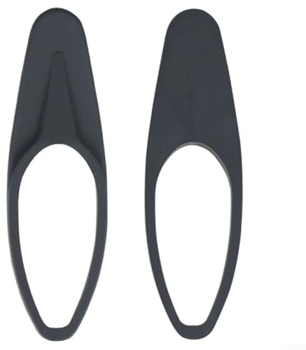 Silikon-Dichtungsring für Rennrad-Sattelstützen, flache Sattelstützen-Dichtung, flexibles Material, 5 Stück