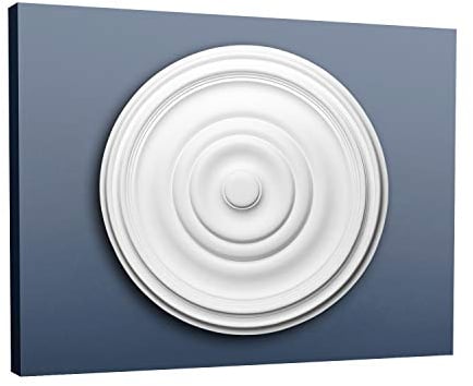 Ceiling Rose Rosette Orac Decor R09 LUXXUS Medallion Centre quality classic style decor white 48 cm = 18 inch diameter