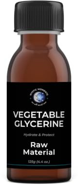 Mystic Moments | Vegetable Glycerine Flüssig | 125g | Vielseitiger Rohstoff für Kosmetik-, Pflege-, Seifen- und Duftformulierungen.