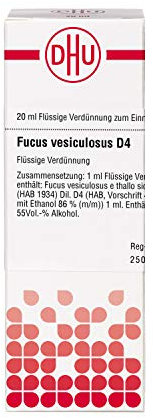 DHU Fucus vesiculosus D4 Dilution, 20 ml Lösung