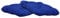Ambientehome Sitzkissen Auflage Sitzpolster, 50 x 50 x 8 cm, 2er Set, blau
