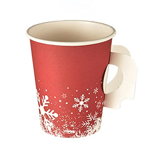 PAPSTAR 85494 Papp-Trinkbecher Winter Time, 0, 2 L