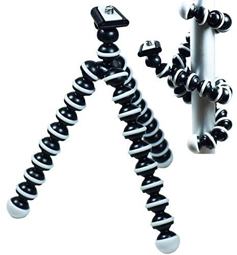 Vendopolis Soporte TRIPODE ARAÑA ARTICULADO Flexible TAMAÑO L Universal para MOVIL Y Camara Digital