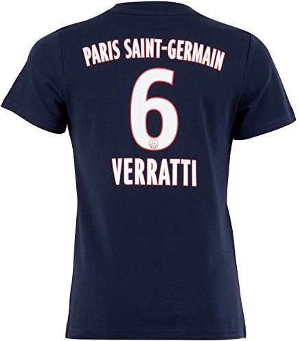 PSG T-Shirt Marco VERRATTI - Collection Officielle Paris Saint Germain - Taille Adulte Homme XL