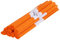 10er-Pack VBS Krepppapier ca. 50x200cm Rollen viele Farben Bastelpapier Papier Krepp Bastelkrepp Orange