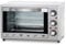 Grunkel - Horno eléctrico multifunción de sobremesa de 28L - HR-28SILVER - Con 3 funciones de calor, selector de temperatura hasta 230ºC y temporizador de 60 min. Accesorios incluidos - 1600W - Gris