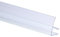 Duschdichtung PVC Ersatzdichtung TYP-4 200cm Glasstärke 8mm Gummilippe 28mm