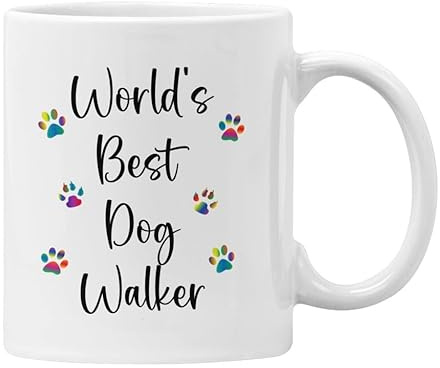 Worlds Best Dog Walker Mug Dog Owner Gift Thank You Present