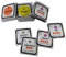Standardmodell des Partikelphysik-Magnet-Display-Sets.