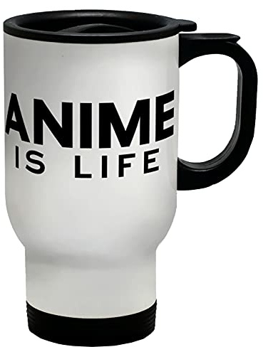Shopagift Anime is Life Travel Mug Cup