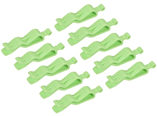 sourcing map Garbage Bin Clip, Kitchen Trash Can Bag Clips Waste Basket Garbage Bin Clamp Bag Clip Green, Pack of 18