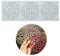 Moule en silicone en forme de Amour rond pour fondant, tapis dentelle creux 3D pour chocolat, bonbons, dentelle pour pâtisserie, sucre, dessert, cupcake
