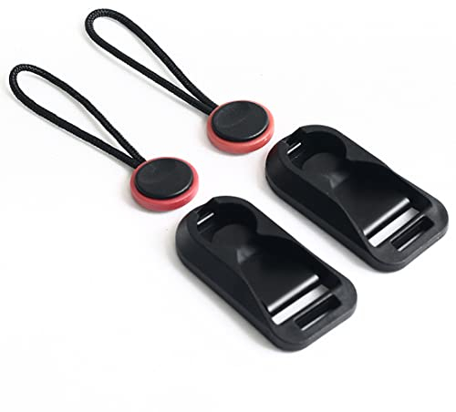 Clyhon 2 Pièces Connecteur de la Sangle de l'Appareil Photo à Libération Rapide Sangle d'épaule avec Base et Adaptateur pour Installer et de Retirer Rapidement la Sangle