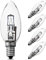 Belns Melns E14 42W Halogen Candle Light Bulbs Dimmable, Small Edison Screw Bulb (SES), 2700K Warm White 624LM, Classic Shape, Pack of 5