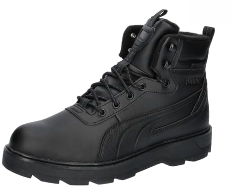PUMA Unisex Desierto V3 PURETEX Sneaker, Black Black, 43 EU