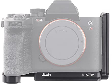Hersmay A7R V Schnellwechselplatte L Winkel für Sony A7RV L Bracket Plate A7R 5 Kompatibel mit DJI Ronin RS2 RS3 RSC Gimbal Stabilisator Zubehör
