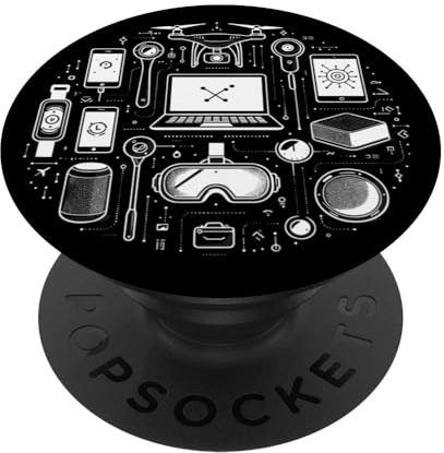 Gadgets Las herramientas de la tecnología de la era moderna Gadget tecnológico PopSockets PopGrip Intercambiable