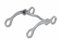 Amesbichler Reitsport Western Bit, verchromt, 14,5 cm
