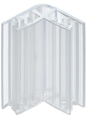 Verbindungselement L-Form, 25 mm, transparent, 100 Stück